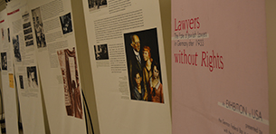 Touro Law Home to Lawyers Without Rights Exhibit Logo
